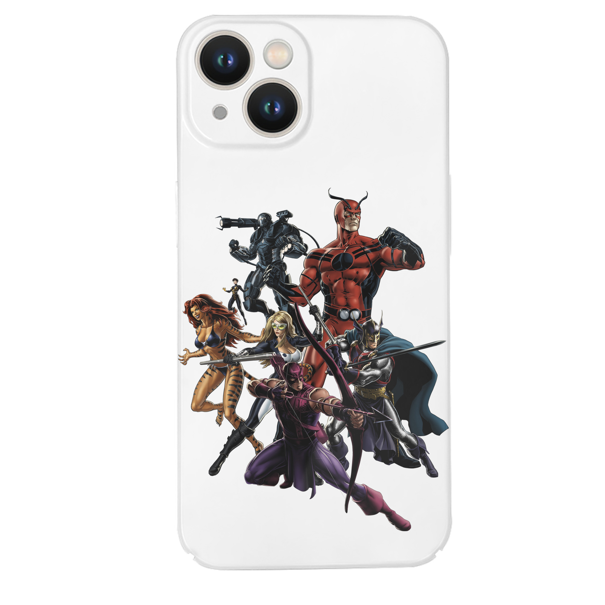 （画像用） アベンジャーズ The Avengers 【iPhone 14シリーズ対応】ハードケース